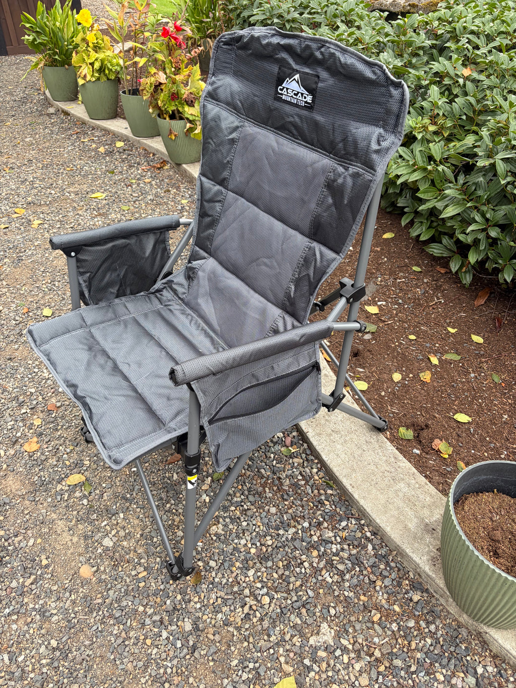 Cascade Mountain Tech Padded Camp Chair