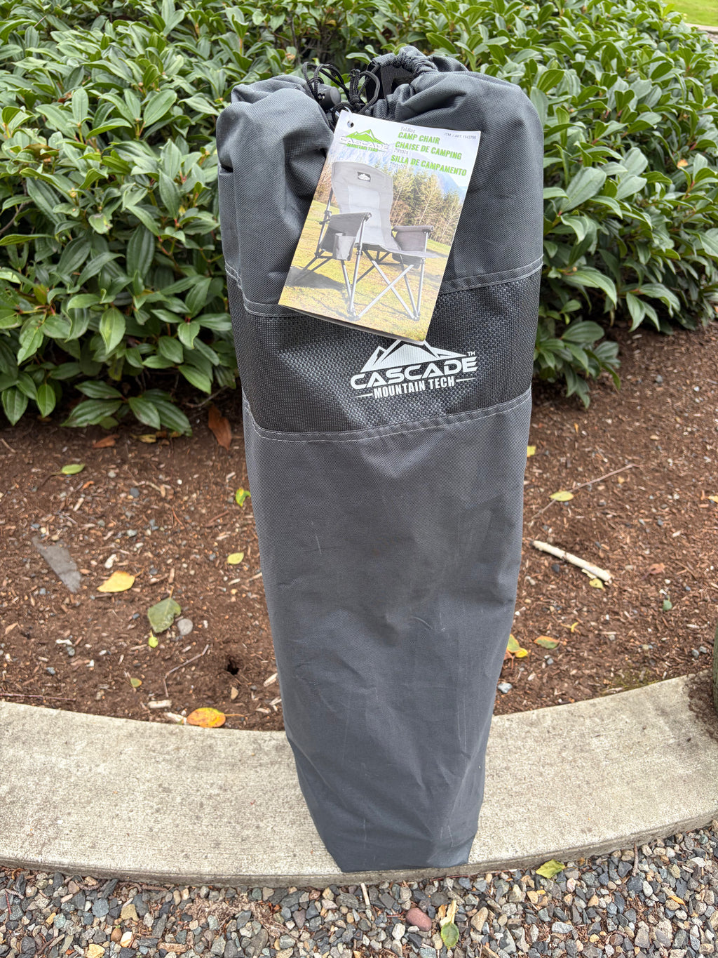 Cascade Mountain Tech Padded Camp Chair