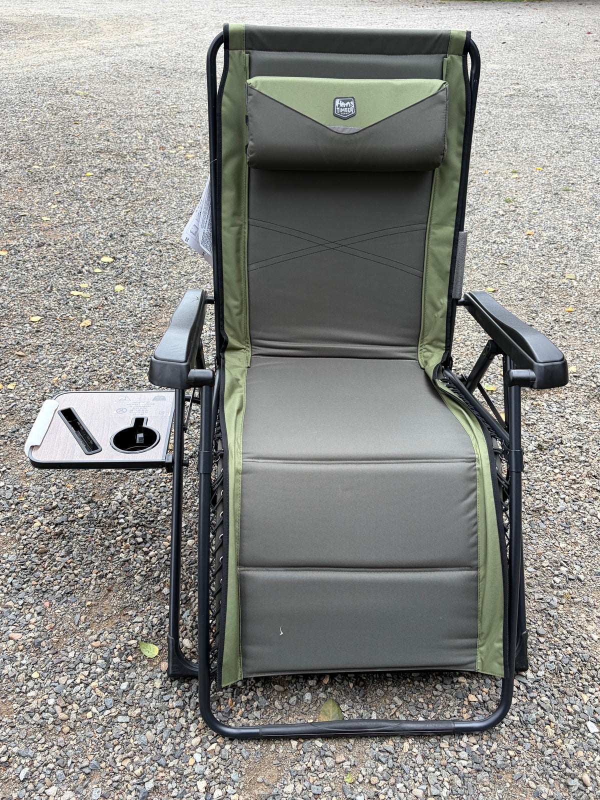Timber Ridge Zero Gravity Lounger with Securing Clip