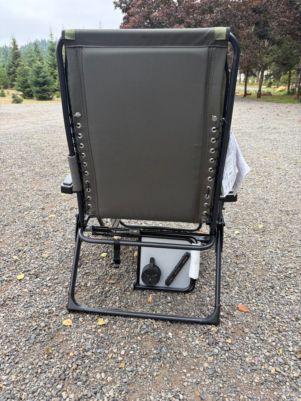 Timber Ridge Zero Gravity Lounger with Securing Clip