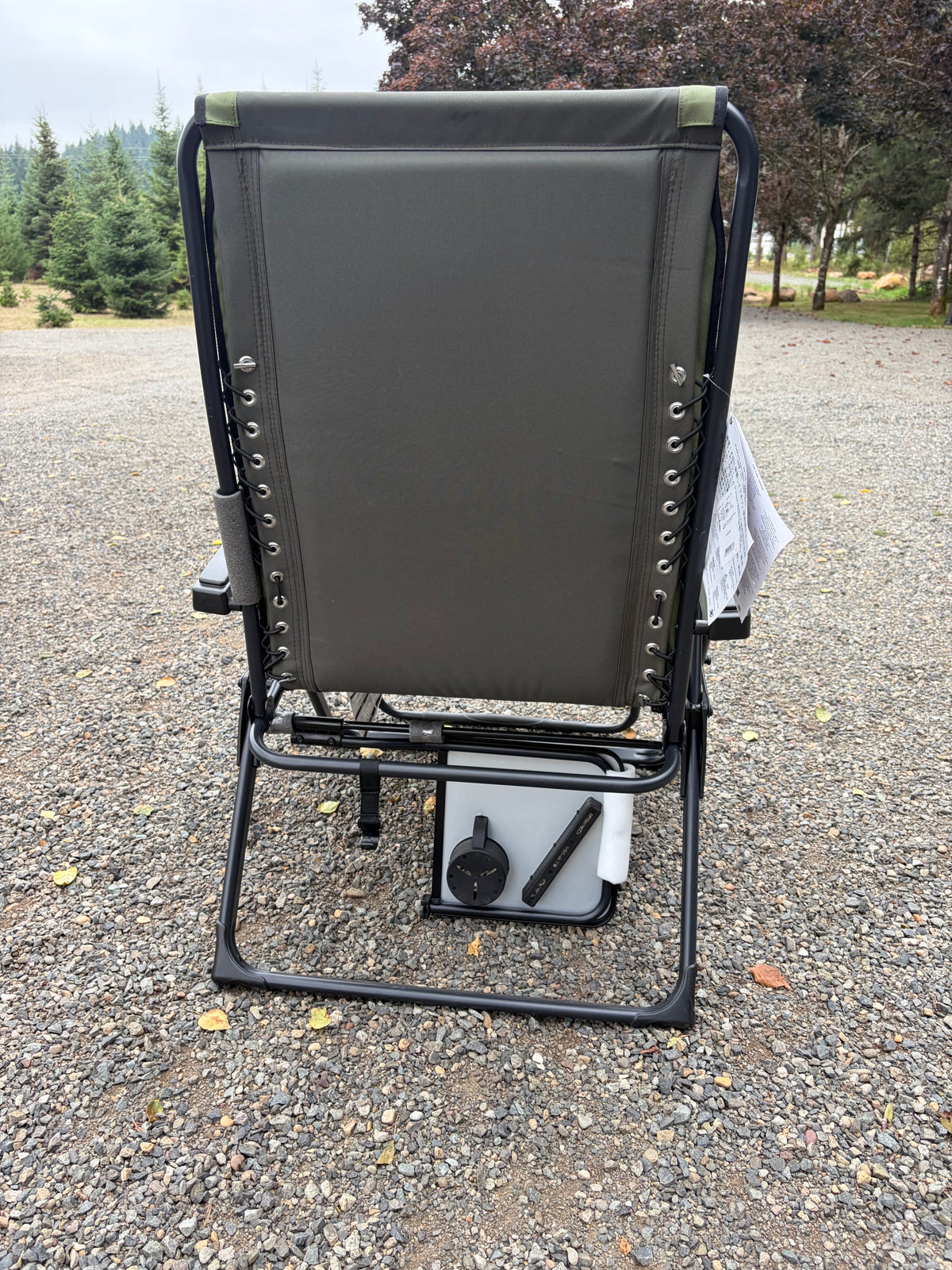 Timber Ridge Zero Gravity Lounger with Securing Clip