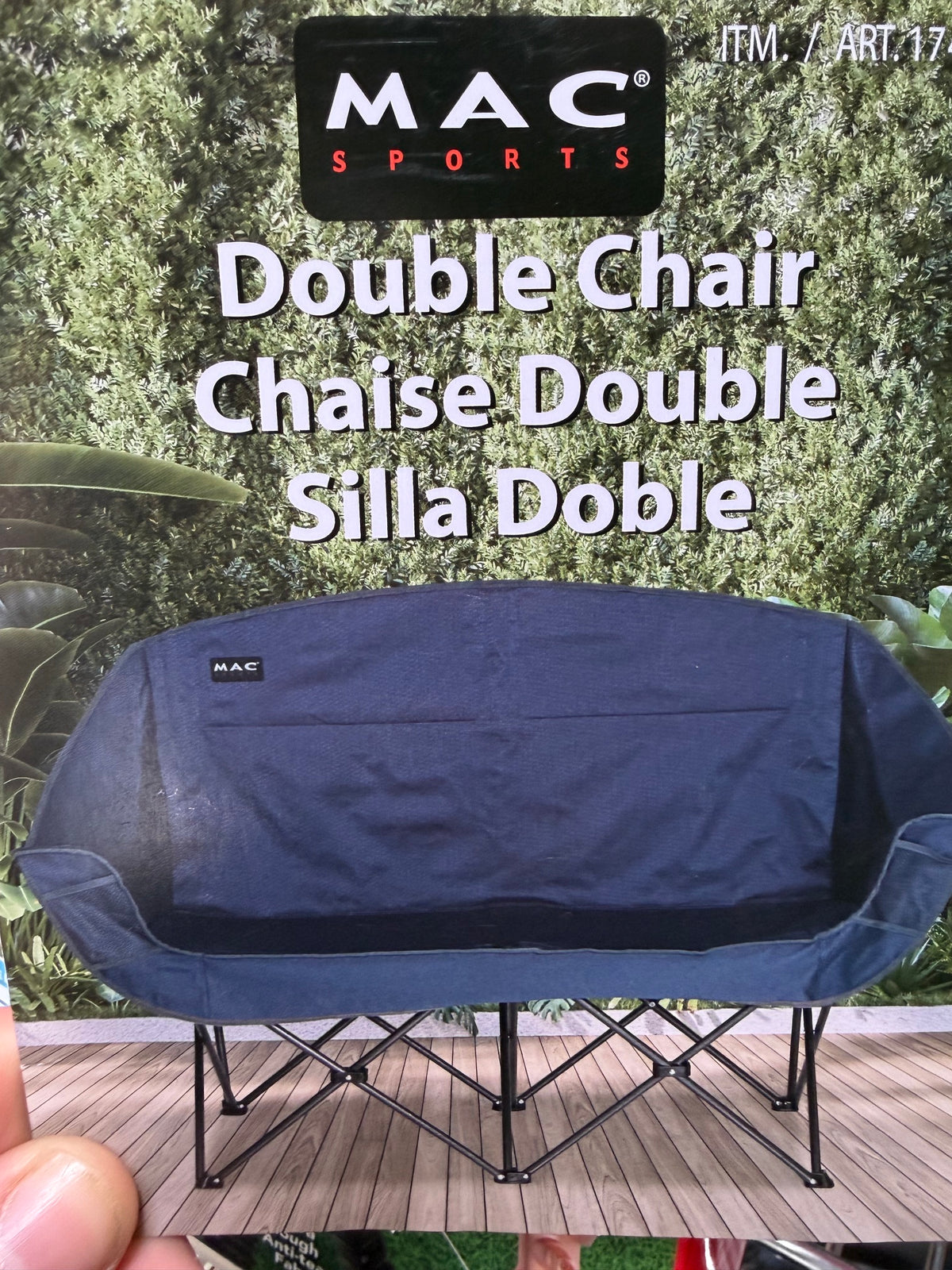 Mac Sports Double Camping Chair