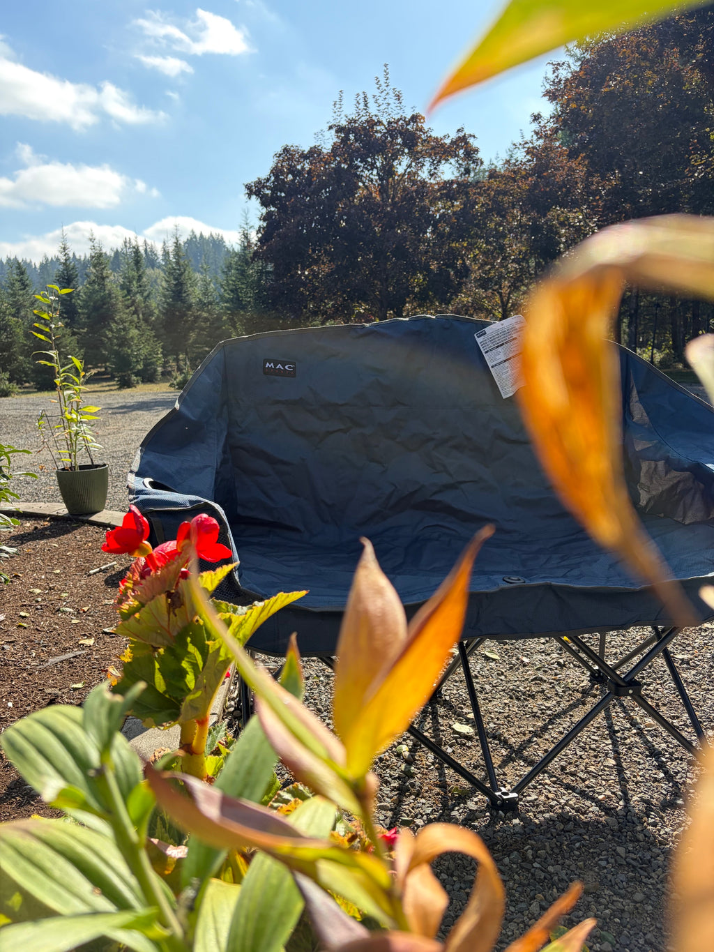 Mac Sports Double Camping Chair