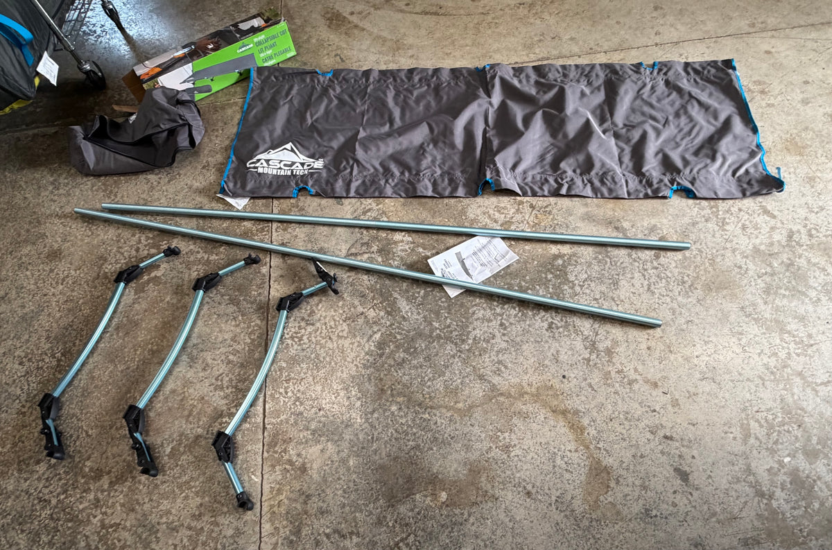 Cascade Mountain Tech Ultralight Collapsible Camp Cot