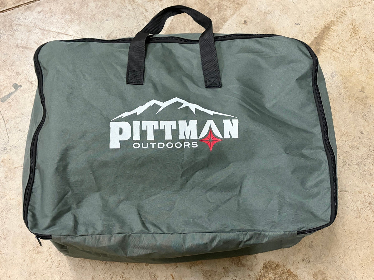 Pittman Outdoors Portable Inflatable Couch with Built-In Rechargeable Pump