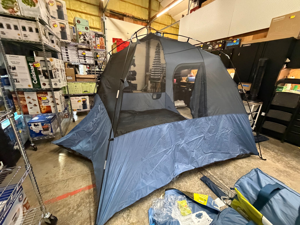 CORE 6-Person Lighted Dome Tent with Built-In LED Lighting