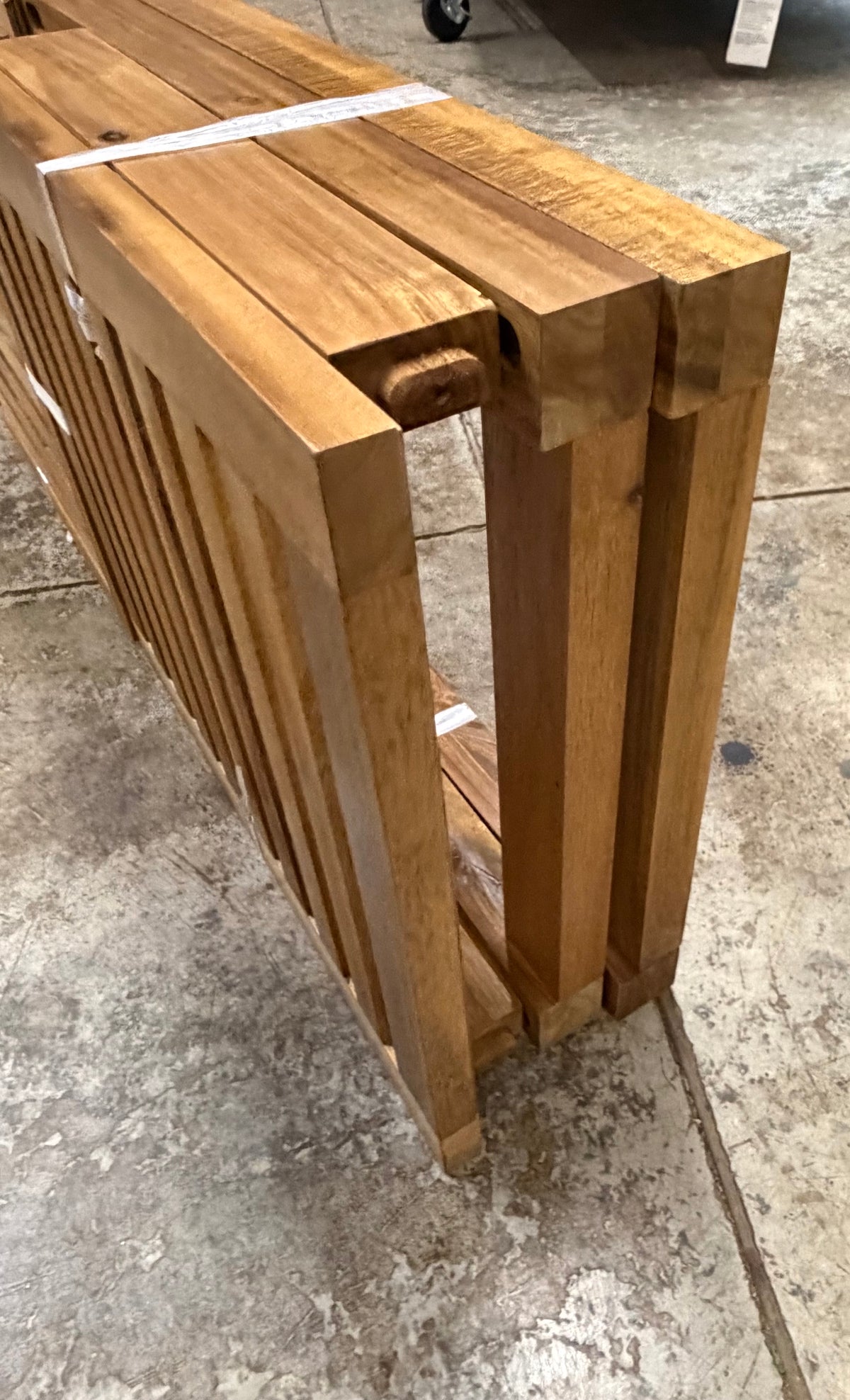 Mesa 3-Tier Acacia Wood Storage Shelf