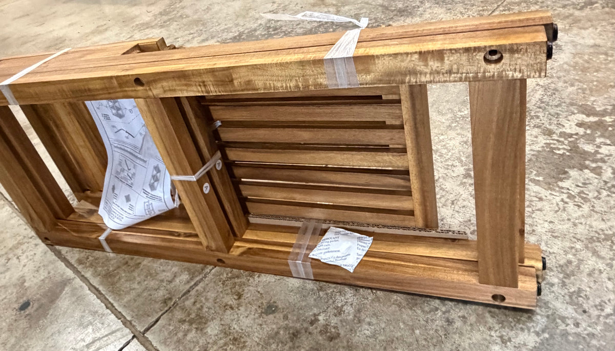 Mesa 3-Tier Acacia Wood Storage Shelf