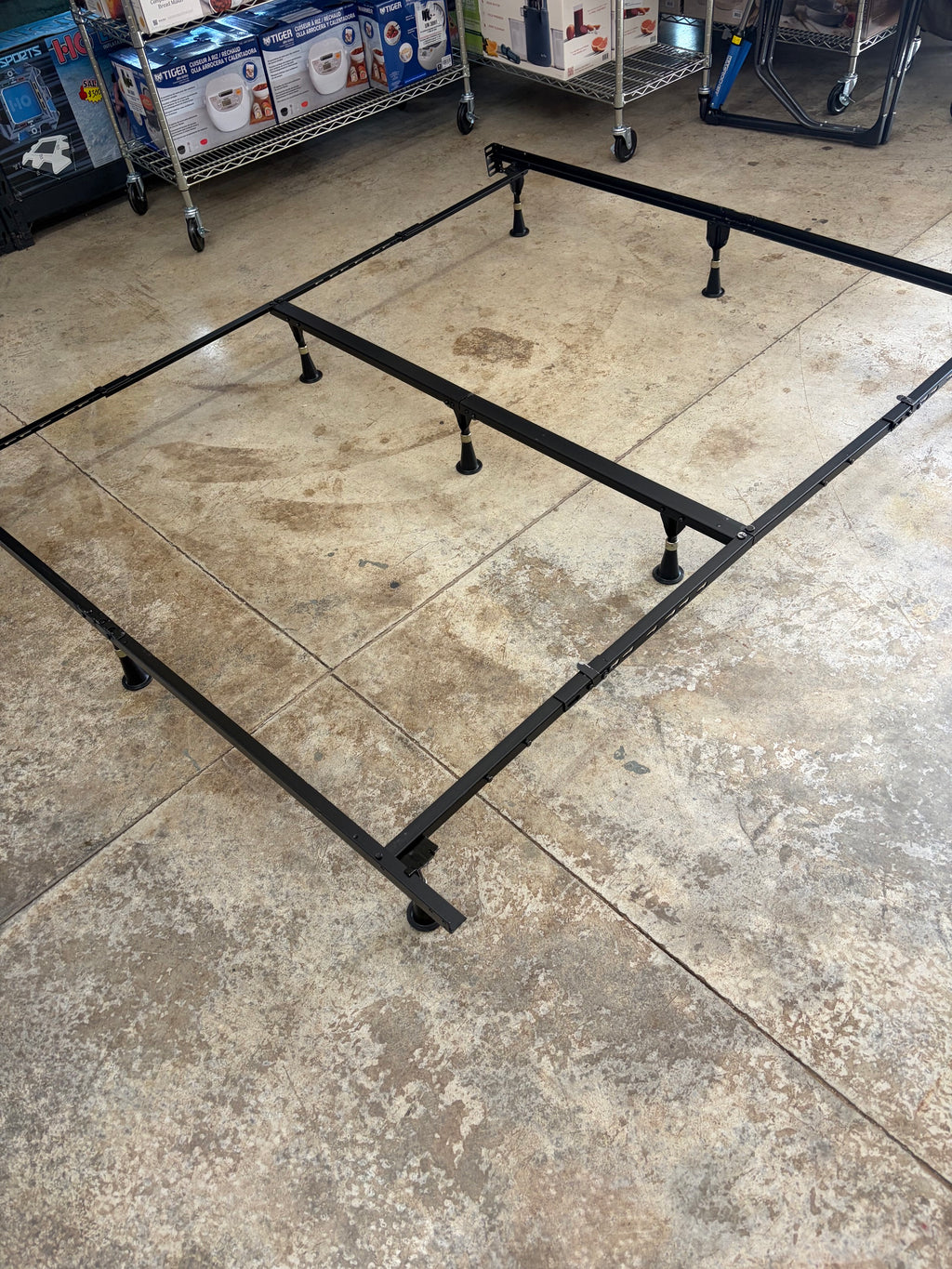 E3 Premium Universal Heavy-Duty Metal Bed Frame