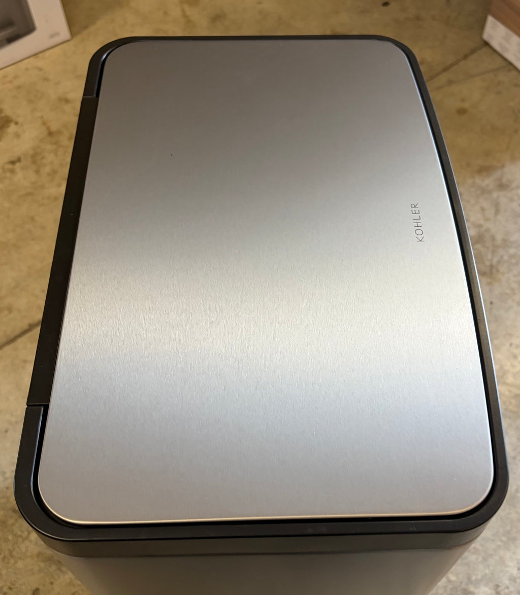 KOHLER 47 L Stainless Steel Step Trash Can