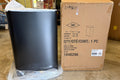 KOHLER 47 L Black Stainless Steel Step Trash Can