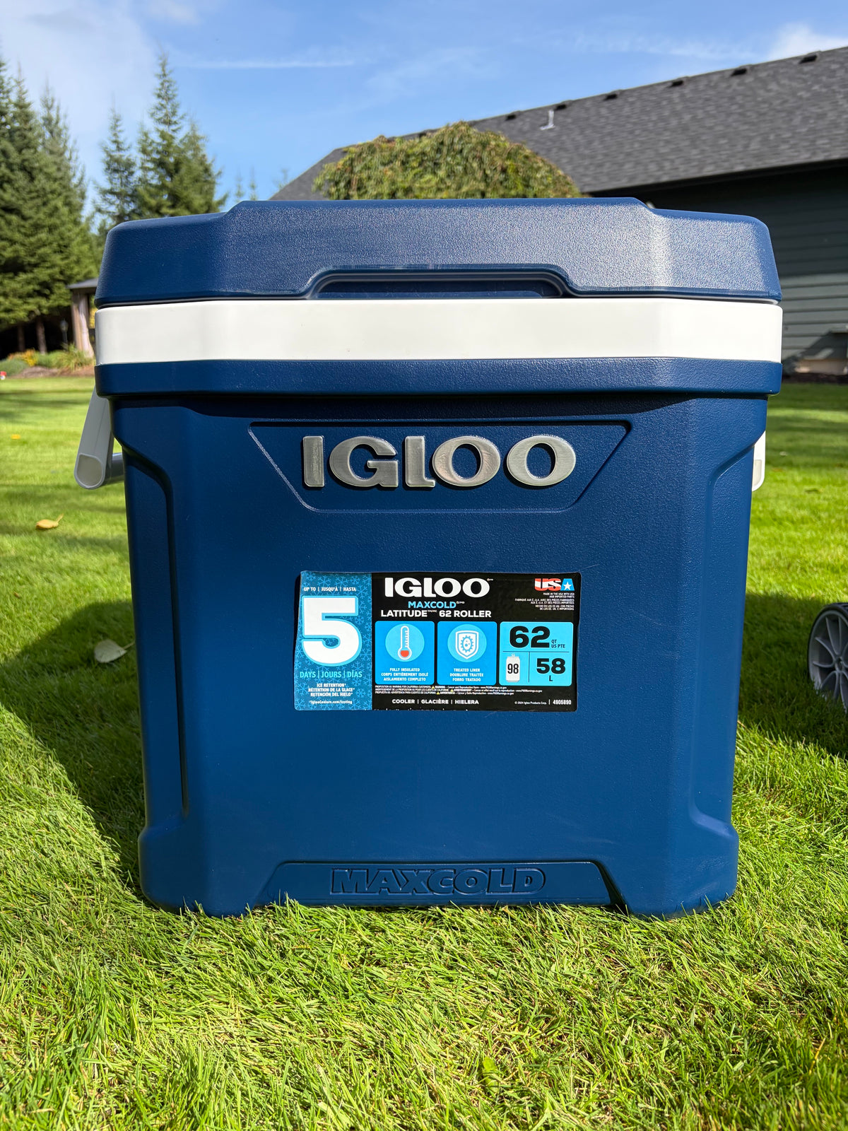 Igloo MaxCold 62-Quart Wheeled Cooler