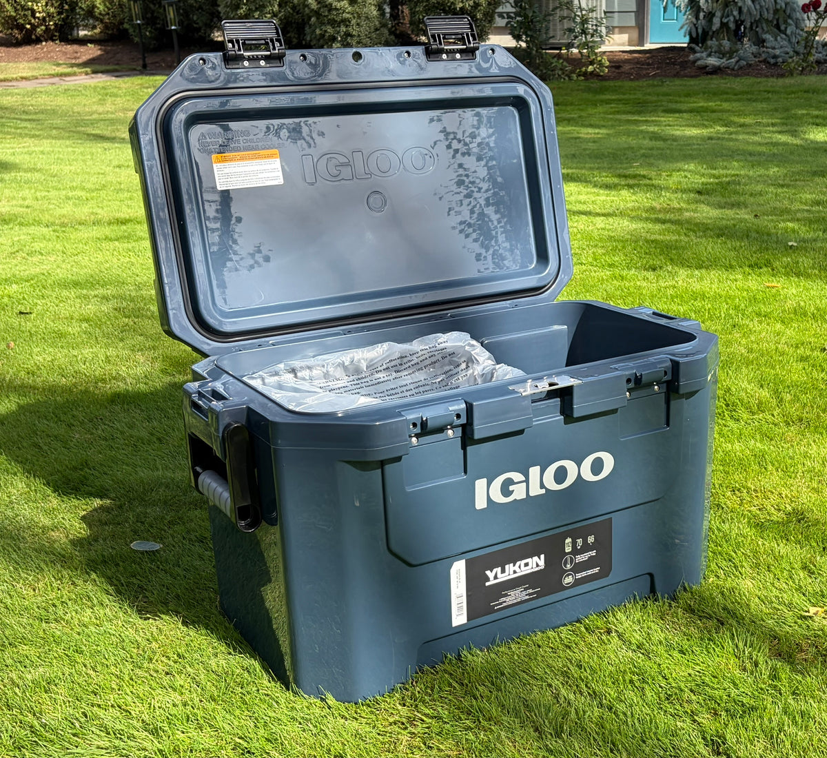 Igloo Yukon 70-Quart Hard Cooler with Wire Basket