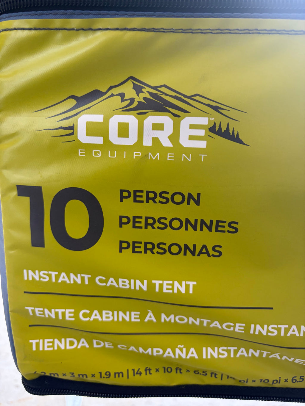 CORE 10-Person Instant Cabin Tent