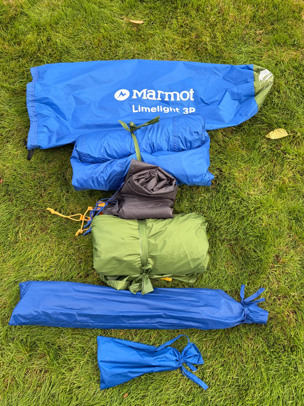 Marmot Limelight 3-Person Tent - Foliage/Dark Azure