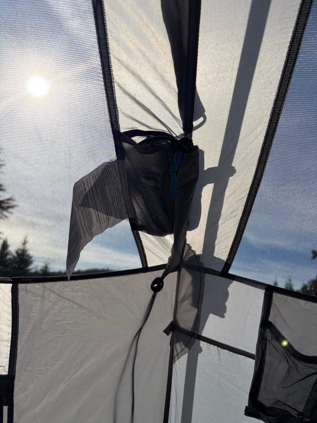 CORE 10-Person Lighted Instant Cabin Tent - Gray