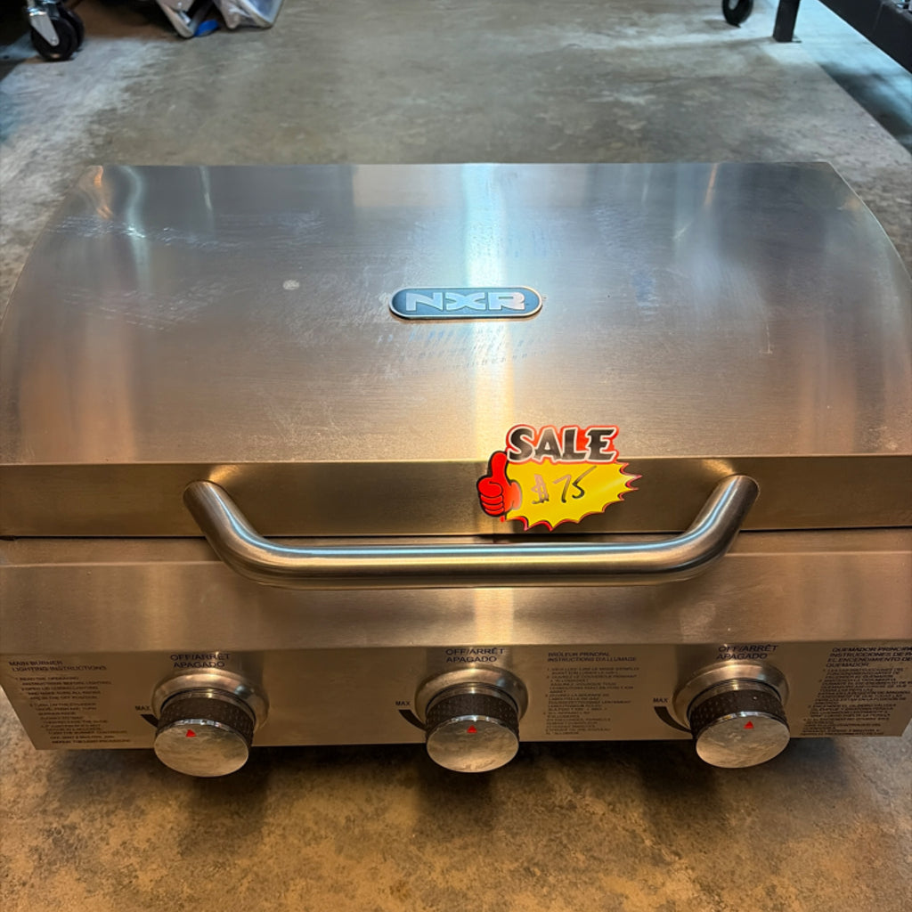 NXR 3-Burner Table Top Grill - NO BOX