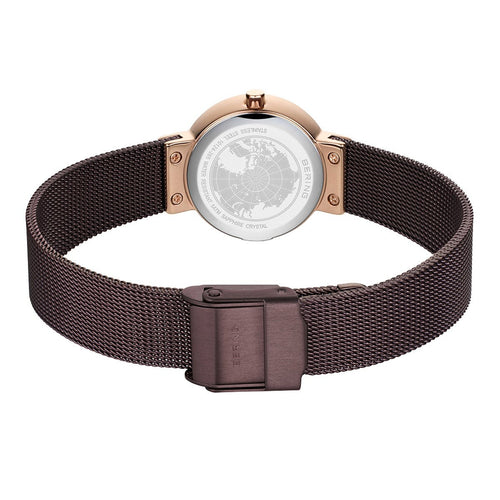 Bering Classic Mother of Pearl & Stainless Steel