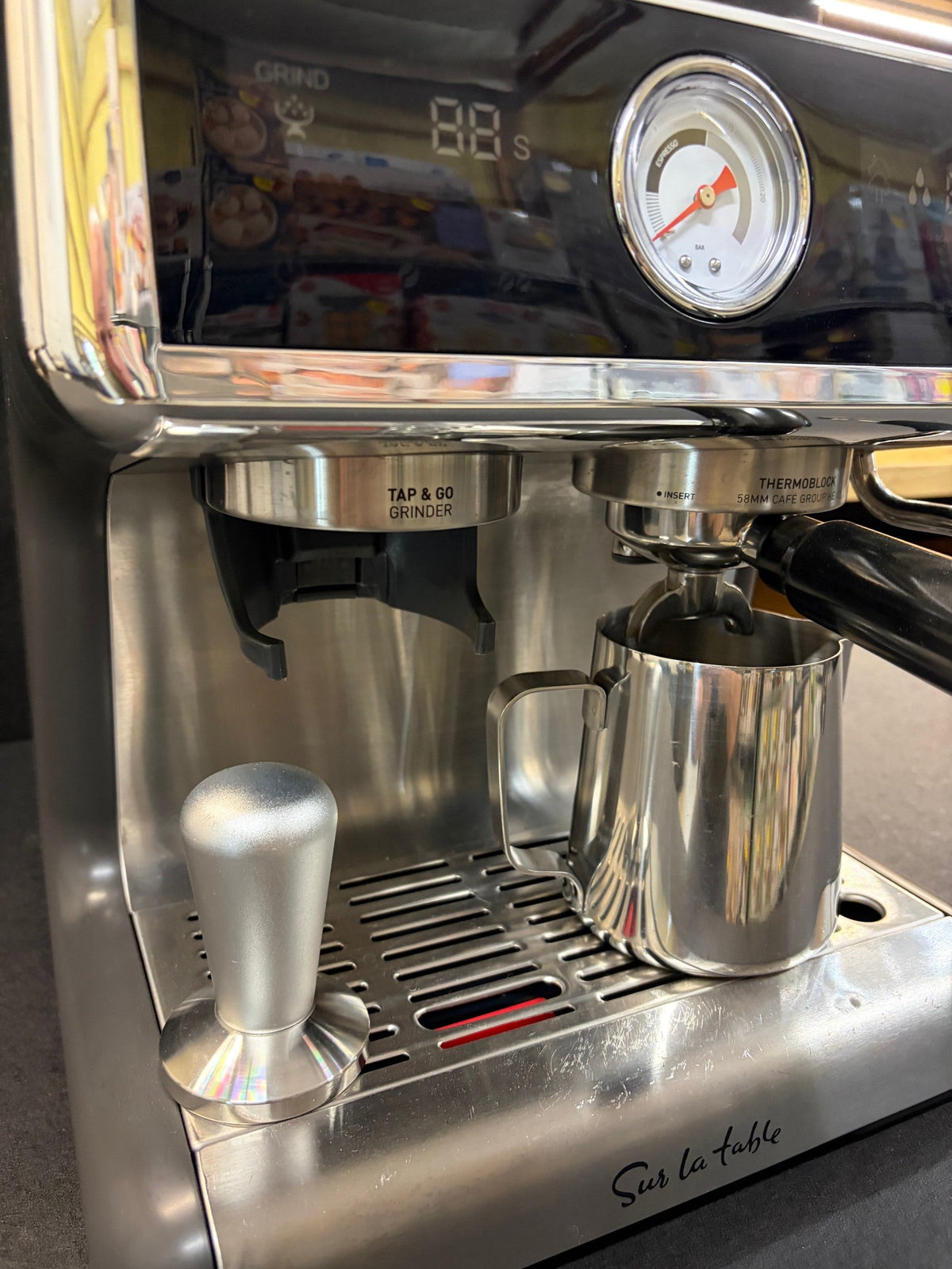 Sur La Table Espresso Maker with Dual Boiler Heating